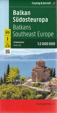 Balkan - Südosteuropa Straßenkarte 1:2.000....