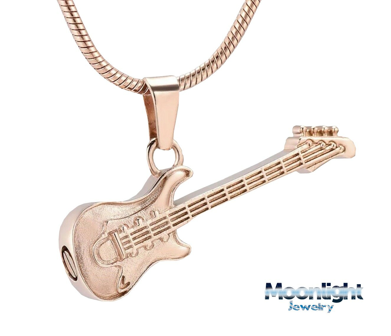 New Electric Guitar Cremation Urn Keepsake Ashes Memorial Necklace eBay