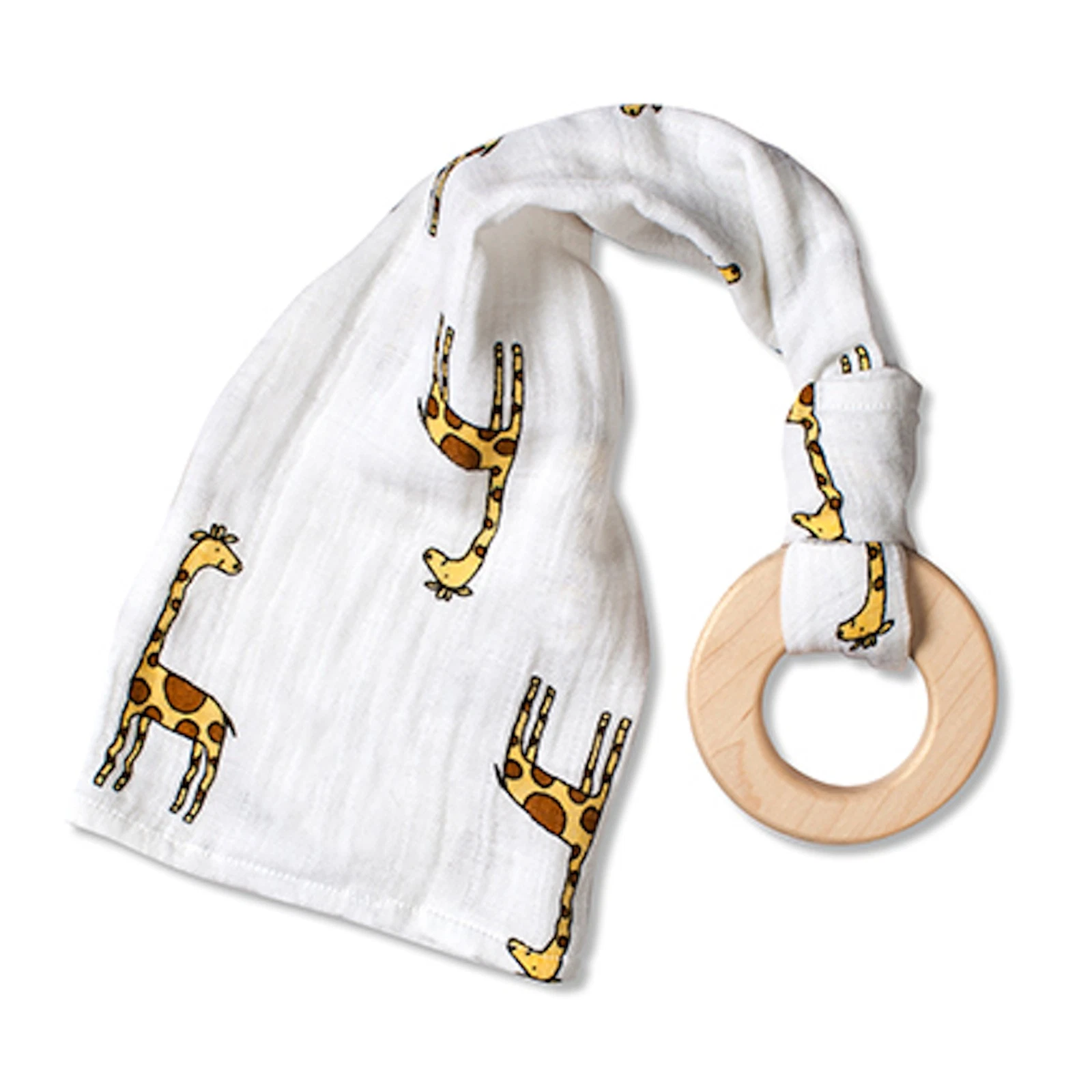 New Aden & Anais Teether Aden and Anais Jungle Jam Giraffe Teething Toy
