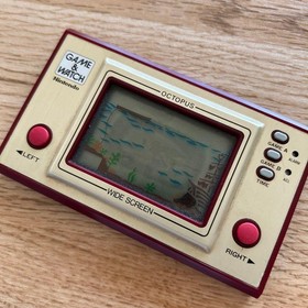 Nintendo Game & Watch Octopus OC-22 Wide Screen Tested