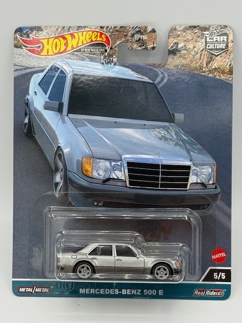 2023 HOT WHEELS CAR CULTURE CANYON WARRIORS MERCEDES-BENZ 500 E