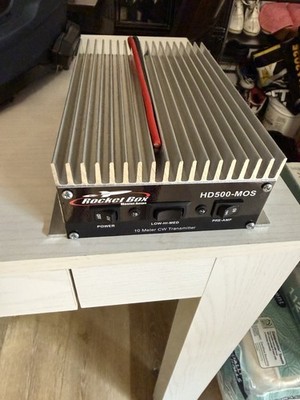 Rocket Box HD500-MOS 10 Meter Radio Transmitter AM CW SSB 400-500W Pre-Amp