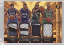 2015 Gold Standard 24/25 Jarell Martin Jordan Mickey Karl-Anthony Towns #22 9m9