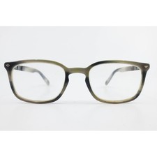 Max Cole MC 1482 Eyeglasses Grey Green Horn Rectangular Frames 48-19-140 MC1482