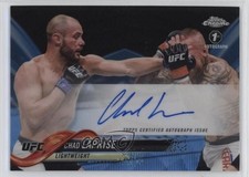 Chad Laprise Chrome 2018 Blue Wave Refractor /75 Auto