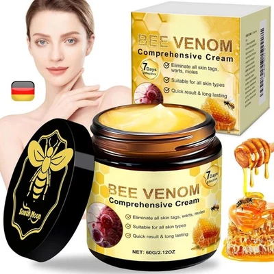 MARKENLOS Bee Venom Treatment Cream, Bienengift Creme Bee Venom Creme Bienengiftsalbe 60g