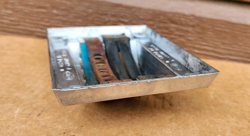 1964 1965 1966 FORD MUSTANG TRANSMISSION SHIFTER COVER BEZEL PLATE AUTOMATIC - Picture 9 of 10