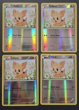 Pokemon x4 Lillipup BW52 Cards Black Star Promo NM Condition