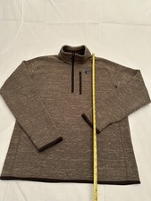 Patagonia Better Sweater Men  s Performance 1/4 Zip Pullover Outdoors Brown MED