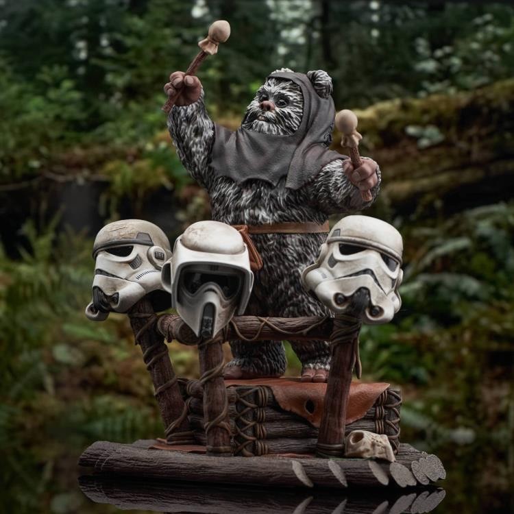 Star Wars Milestones Ewok Batería 1/6 Exclusivo Edición Limitada Gentle Giant