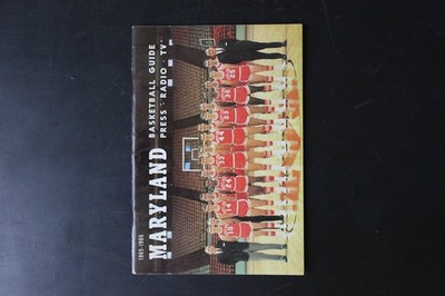Vintage 1965-66 Maryland Basketball Guide NCAA Program College Sports