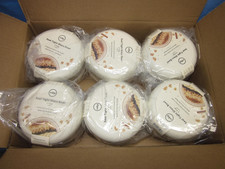 a Box of 6 ~ W&P Seal Tight Glass Bowls ~ 16oz / 2 Cup Size ~ Cream Color