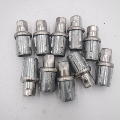 10 Pack Component Hardware 1-5/8'' 16Ga Round Die Cast Adjustable Hex Foot Insert