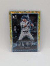 Gavin Lux 2021 Donruss Trending Gold /99 #TR5 - Los Angeles Dodgers 