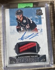 2019-20 The Cup Alexandre Texier ROOKIE AUTO PATCH RC RPA #73  /249 RC