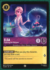 Elsa - Exploring the Unknown - Whispers in the Well 45 - Disney Lorcana TCG