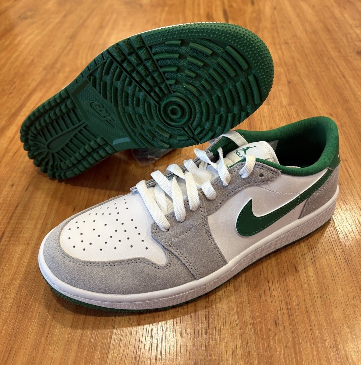 Air Jordan 1 Golf ホワイト/グリーン　２８㎝　used Nike Air Jordan 1 Low G Golf White PINE GREEN DD9315-112 MEN'S