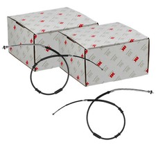 2xNK HANDBREMSSEIL LINKS+RECHTS passend für FIAT PUNTO 199 MIT TROMMELBREMSE