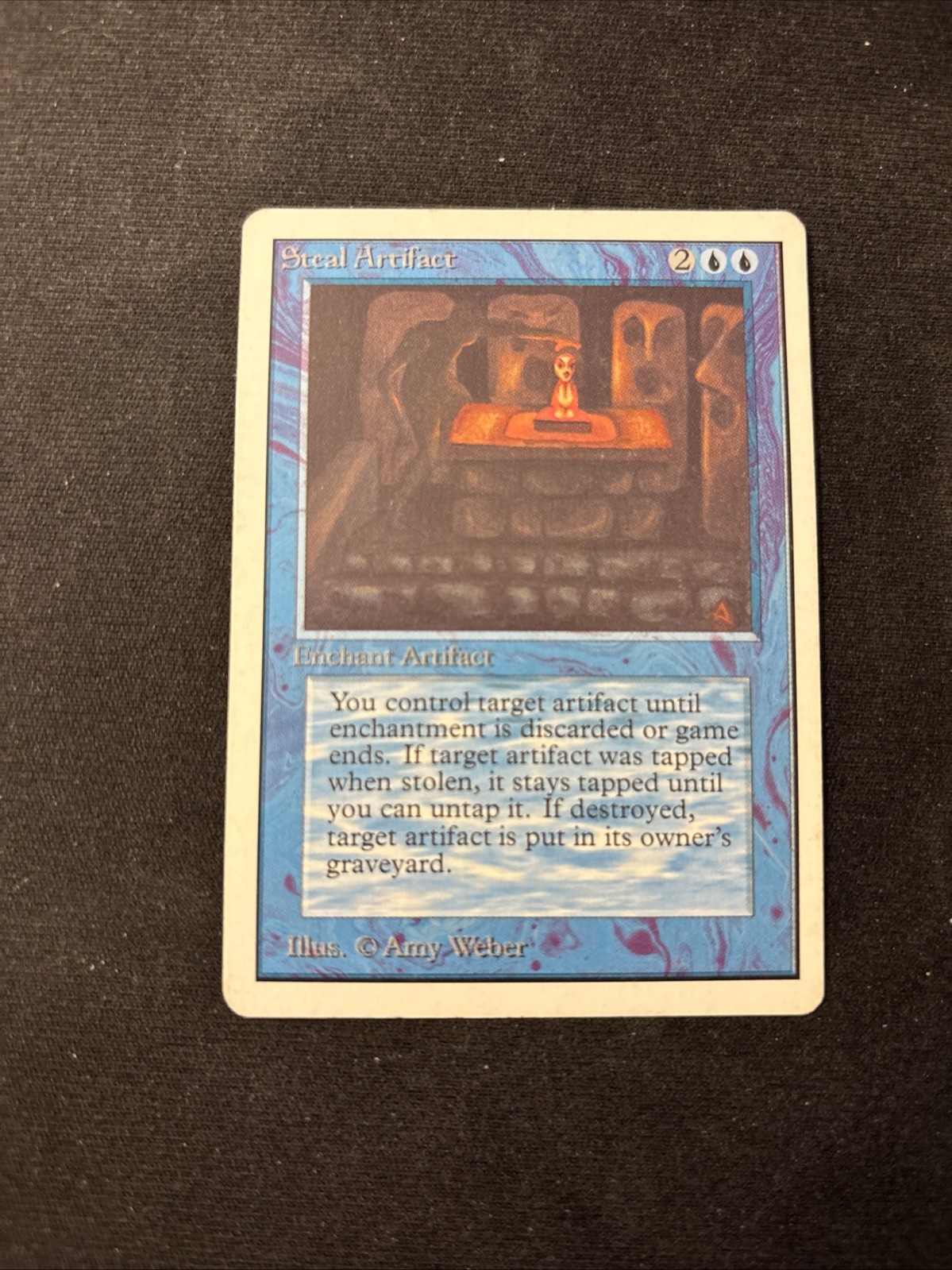 Steal Artifact Unlimited Edition Mtg LP