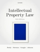 Intellectual Property Law | Brad Sherman (U. A.) | Englisch | Taschenbuch | 2022
