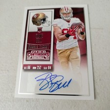 2015 Panini Contenders Blake Bell Championship Ticket Auto RC 49ers,