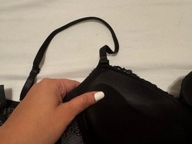 black lace bra