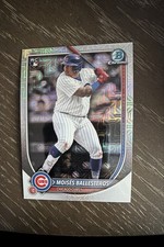 2025 Bowman Chrome - Moises Ballesteros #42 Mega Box Mojo Refractor (RC)