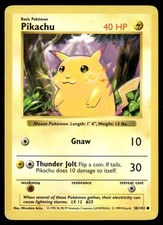 Pikachu [Shadowless] #58 Prices | Pokemon Base Set | Pokemon Cards