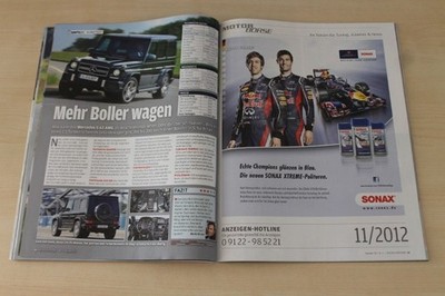 Auto Bild Sportscars 11/2012 Mercedes G 63 AMG mit 544PS im TEST auf einer Seite