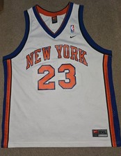Vtg Marcus Camby New York Knicks Nike Swingman Jersey 2XL