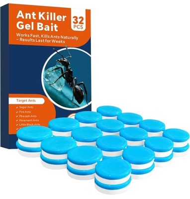 32 Pack Ant Killer Gel Bait Highly Effective Ant Killer Indoor Infestation