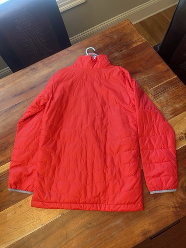 Columbia Mighty Lite Jacket In Red - Picture 2 of 5