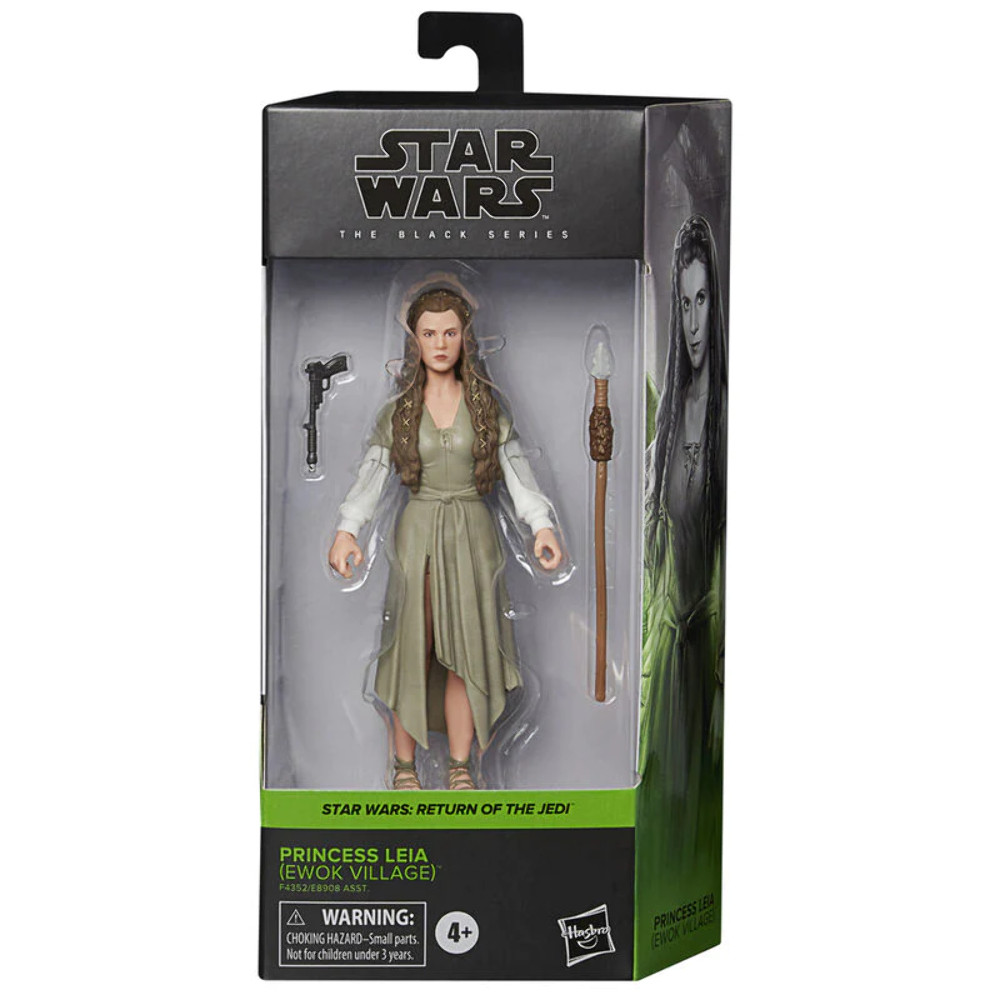 Star Wars Black Series Princess Leia Ewok Village Action Figure 13cm