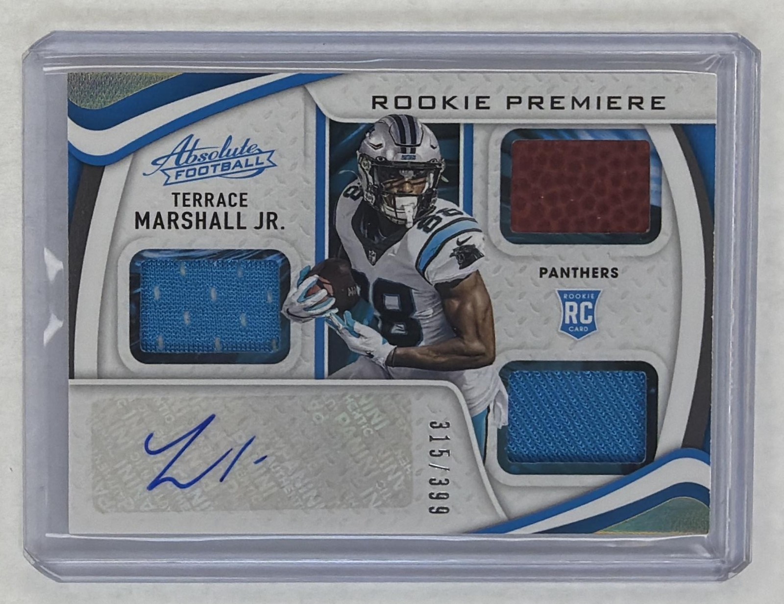 Terrace Marshall Jr. Panini Absolute #220 Autograph