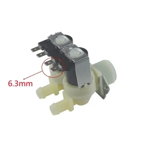 Vanne d'admission d'eau double port FPS180A pour lavers à chargement frontal