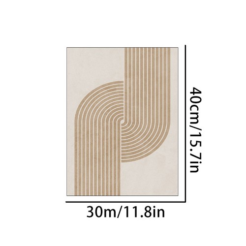 1Pc Minimalist Posters Geometric Lines Print Picture Home Decor Wall Art