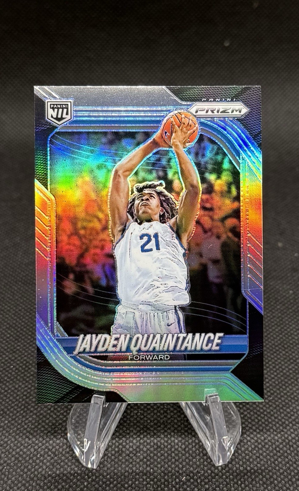 2025-26 Panini Prizm #67 Jayden Quaintance Silver