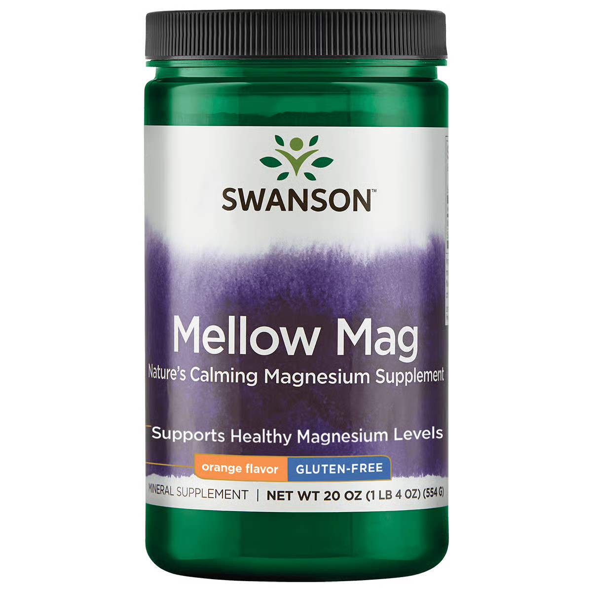Swanson Mellow Mag Успокаивающий антистрессовый напиток в порошке апельсин 20 унций 6690₽