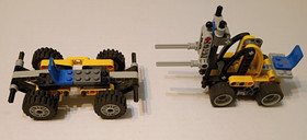 LEGO Technic Forklift Set Parts Plus other Machine Parts Plus 8270 Instructions