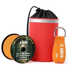 XBEN Arborist Throw Line Kit 150ft Slick Rope 150FT Rope with 15 Oz Throw Bag