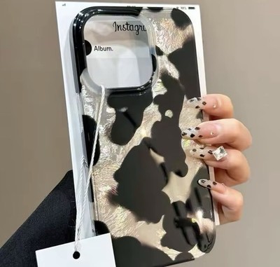 Cute Leopard Luxury Soft Case For iPhone 16 15 Pro Max 14 13 12 11 X 7 8 Plus