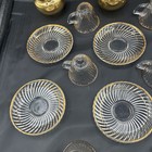 FEDERAL DEPRESSION GLASS DIANA DEMITASSE CUP AND SAUCER- SWIRL PATTERN — photo 10