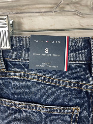 NEW Tommy Hilfiger Youth Boys Carpender Style Jeans Size 8 Loose Fit - Picture 3 of 4