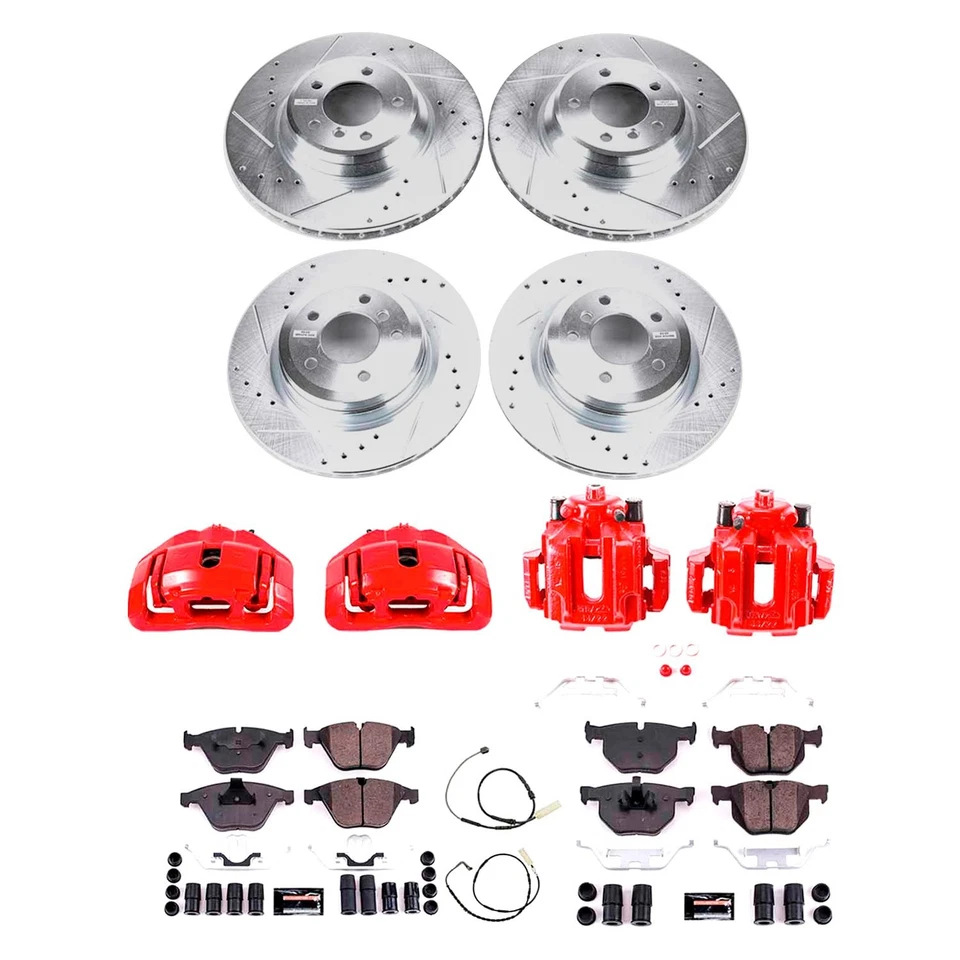 PowerStop KC6057 Brake Kit For BMW 335is 2011-2013 Front Rear - Imagem 2 de 4