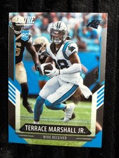 2021 Panini Chronicles Score Terrace Marshall Jr. Rookie Card #416 NFL Wide Rece