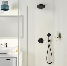 GROHE QuickFix Precision Thermostat Concealed shower system with Vital 348822430