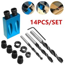 Heavy Duty DIY Pocket Hole Jig Kit 850 Easy Drill System Woodworking Screw Drill