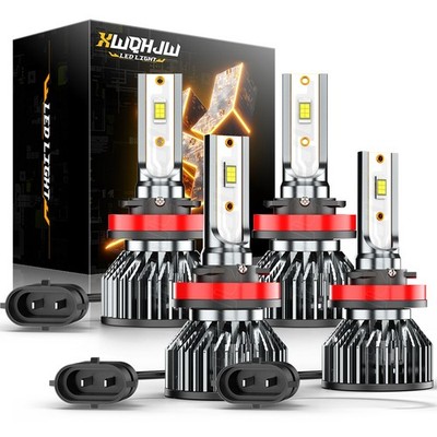 For Chevy Silverado 1500 2500HD 2023-2025 LED Headlights Bulbs Hi/Lo Beam 6500K