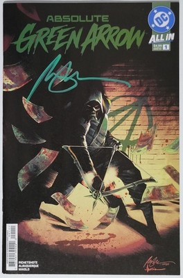 ABSOLUTE GREEN ARROW #1 FIRST PRINTING SIGNED By RAFAEL ALBUQUERQUE +COA 2026 NM