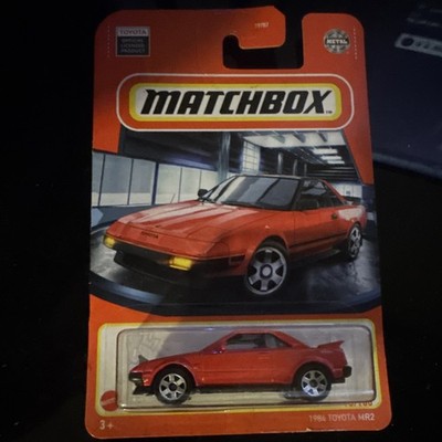 Matchbox Superfast 1984 Toyota MR2 1:64 Red Diecast Car Unopened